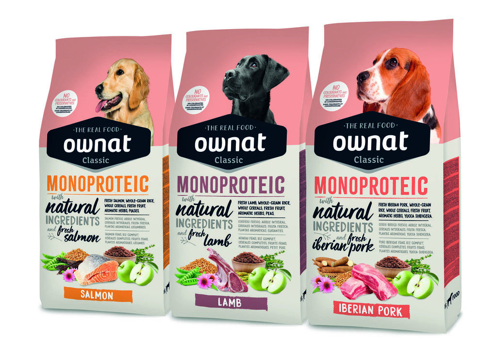 Nueva oferta de Ownat Classic para abordar las alergias alimentarias en  perros
