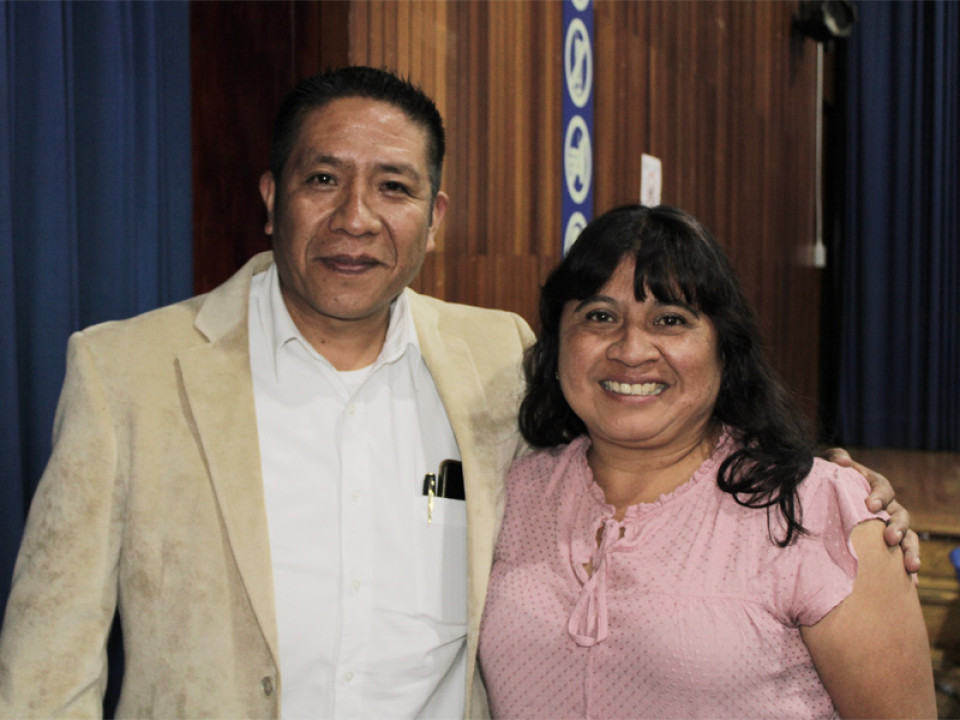Angélica Paz Guzmán y Antonio Venancio Enríquez
