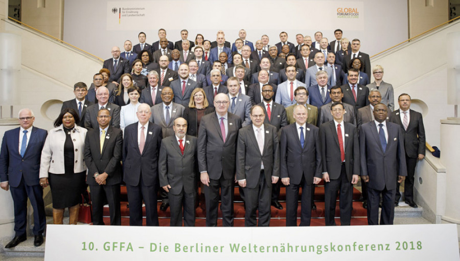 GFFA Agrarministerkonferenz Familienfoto 2018