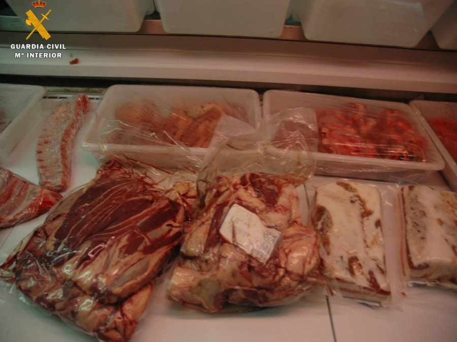 Productos cárnicos no aptos consumo humano