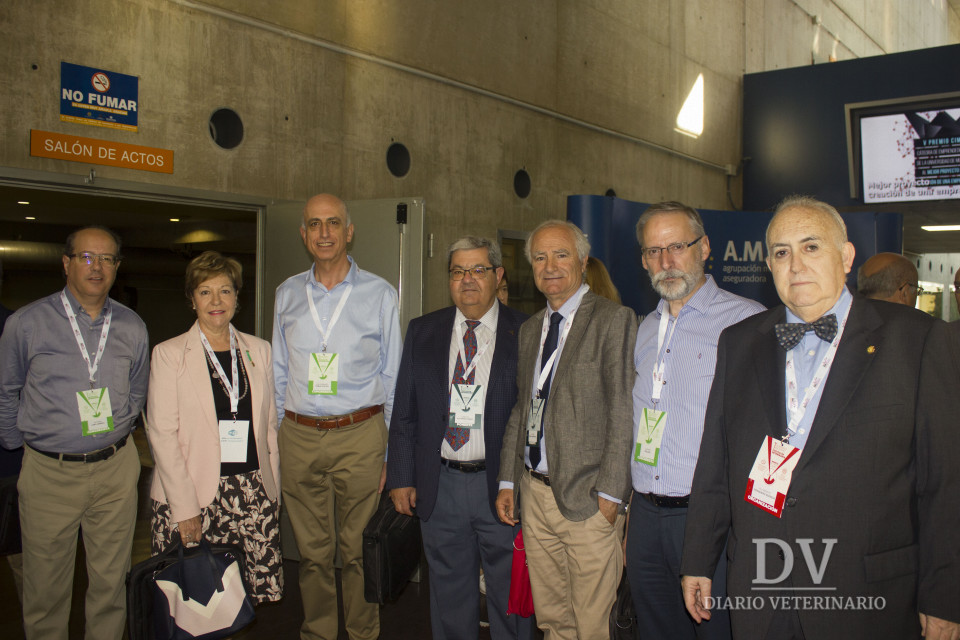 Víctor Lobo, Ana Montes, Luis Fernando Román, Cándido Gutiérrez, Rufino Rivero, Luciano Díez y Fulgencio Fernández