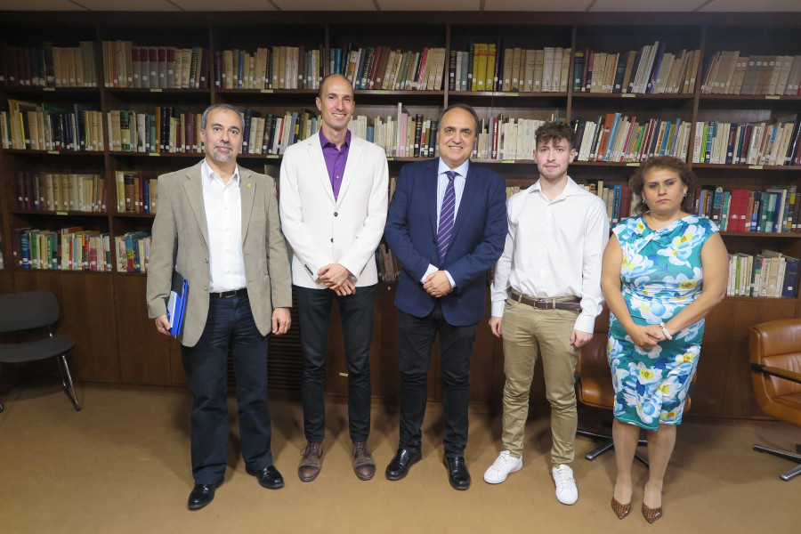 Carlos Nunes, Carlos Bielsa, Luis Alberto Calvo, Diego Vilaín y Pilar Pérez