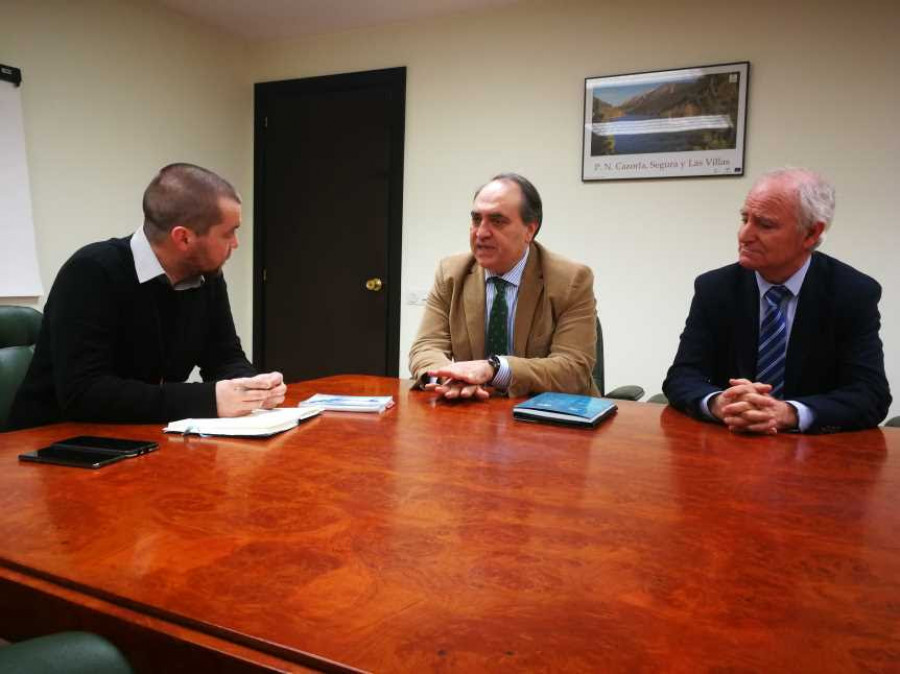 reunión Sergio Torres y Luis Alberto Calvo