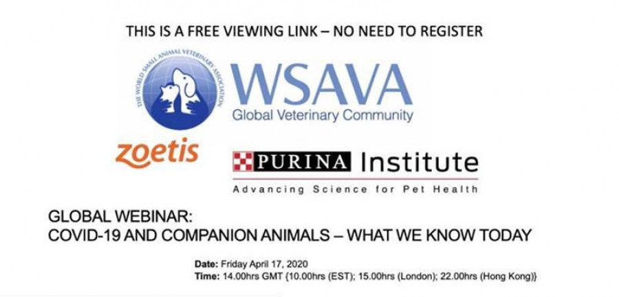wsava purina webinar coronavirus COVID-19