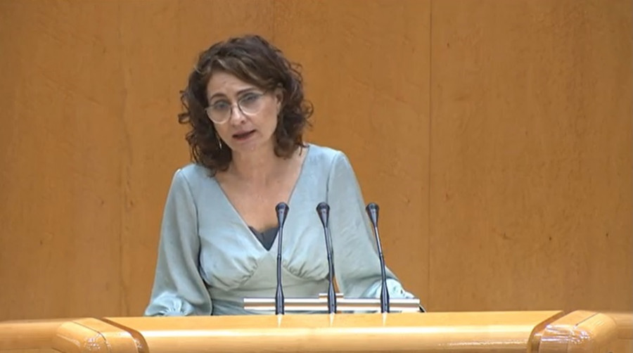 María Jesús Montero, ministra de Hacienda y portavoz del Gobierno.