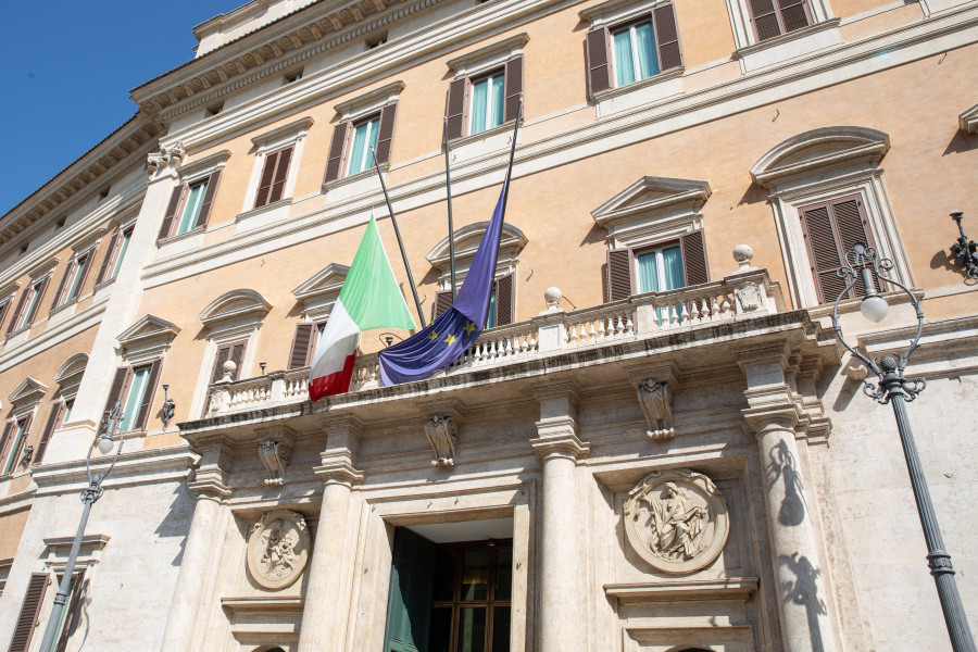 Palazzo Montecitorio Cámara de Diputados de la República Italiana