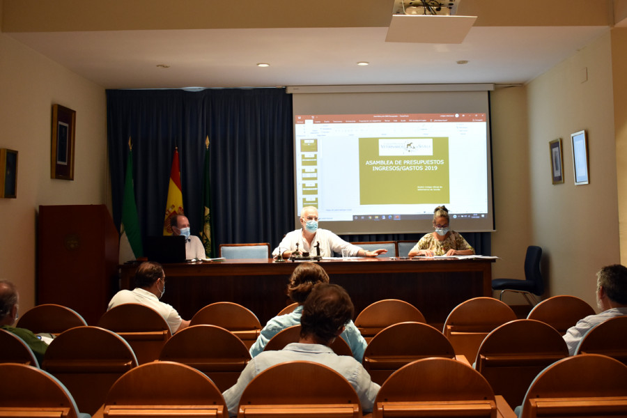 Asamblea colegio veterinarios julio 2020