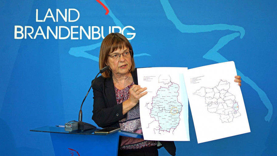 Ursula Nonnemacher, ministra de Sanidad brandemburgo