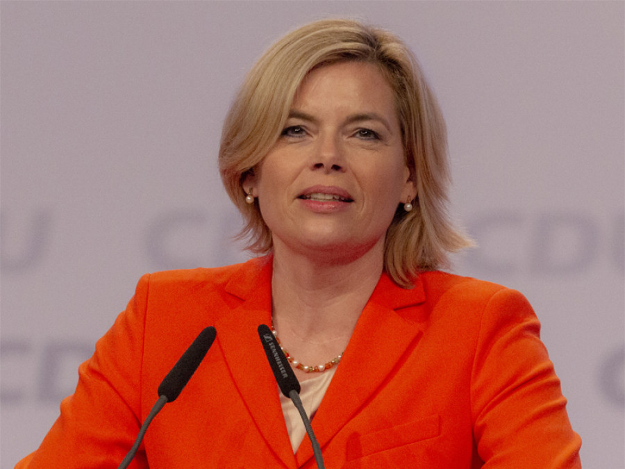 Ministra de agricultura alemania Julia Klockner