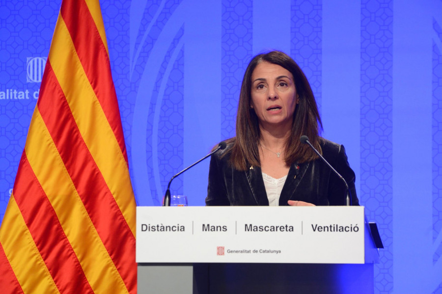 Meritxell Budó, portavoz del Gobierno de la Generalitat de Cataluña.