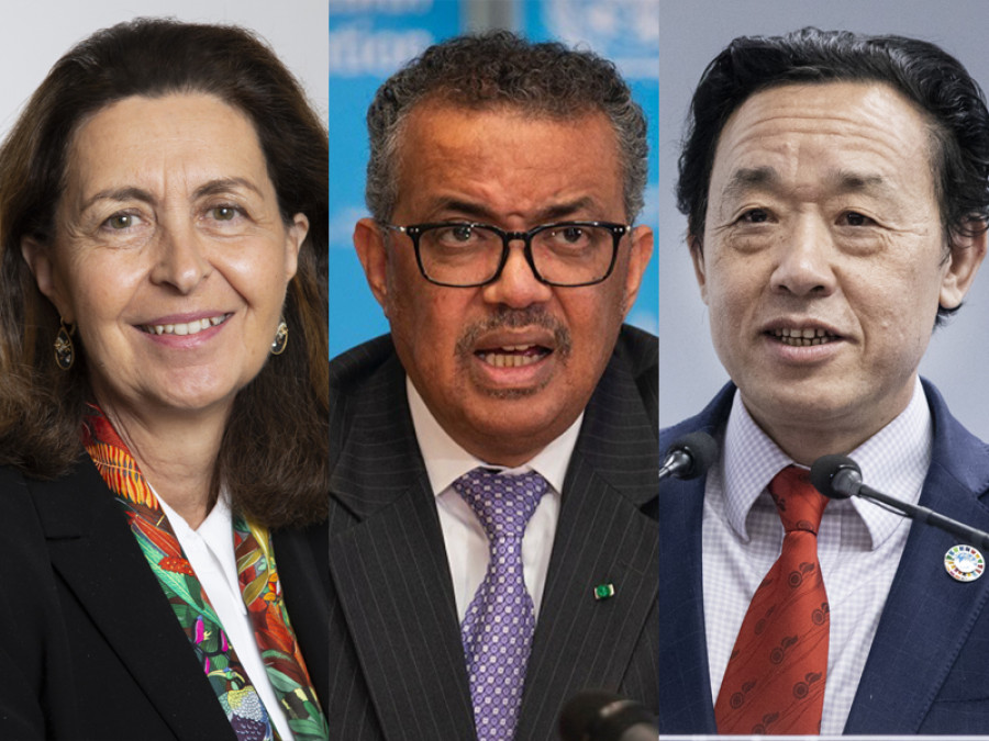 OIE OMS FAO MONIQUE ELOIT TEDROS QU DONGYU