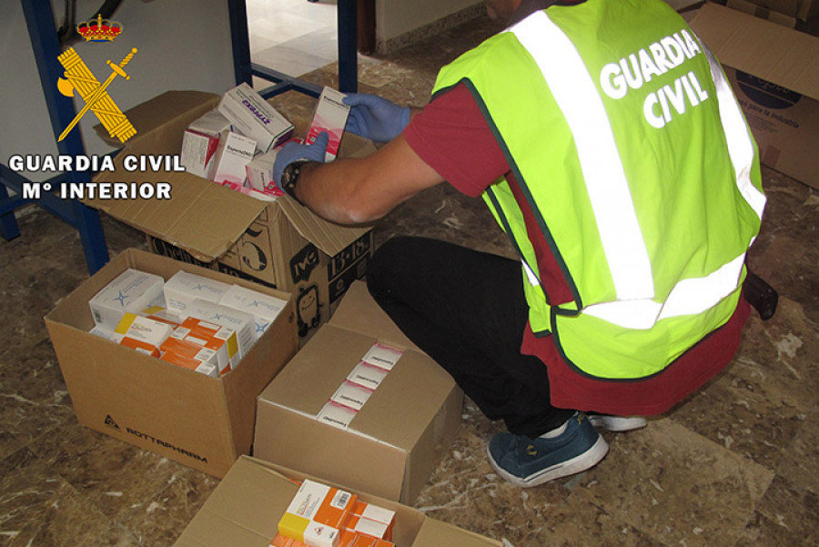 Guardia civil medicamentos