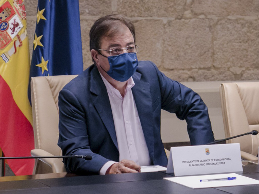 Guillermo fernández vara presidente extremadura
