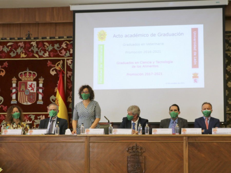 Graduación veterinaria león