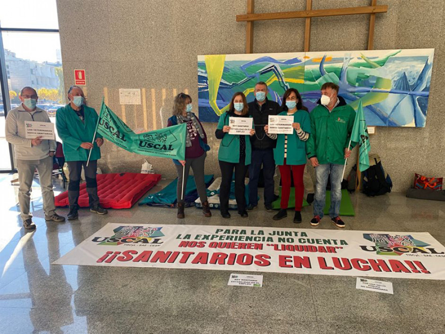 Veterinarios encierro León