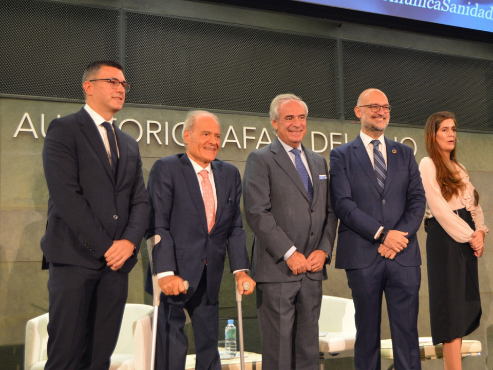 Pablo Hervás, Sánchez Vizcaíno, Juan Carlos Castillejo, Santiago de Andrés y María Jaureguizar