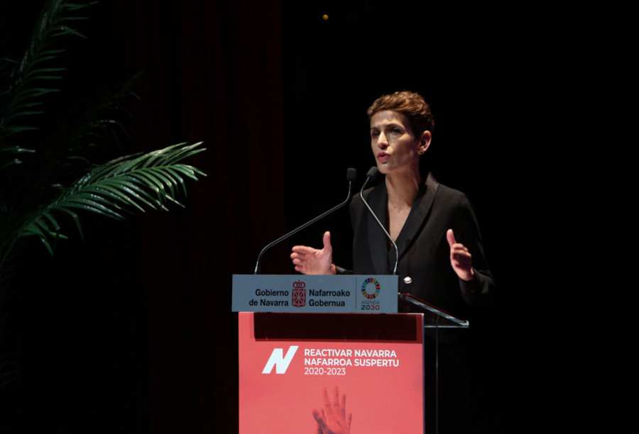 Presidenta de Navarra, María Chivite