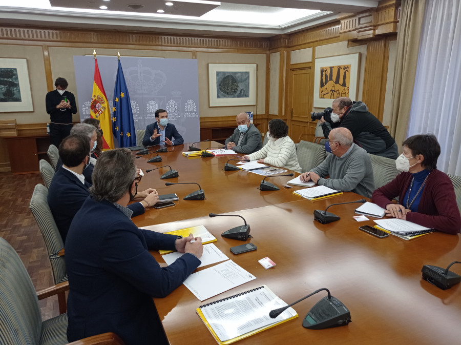 Foto reunión COAG con Garzón