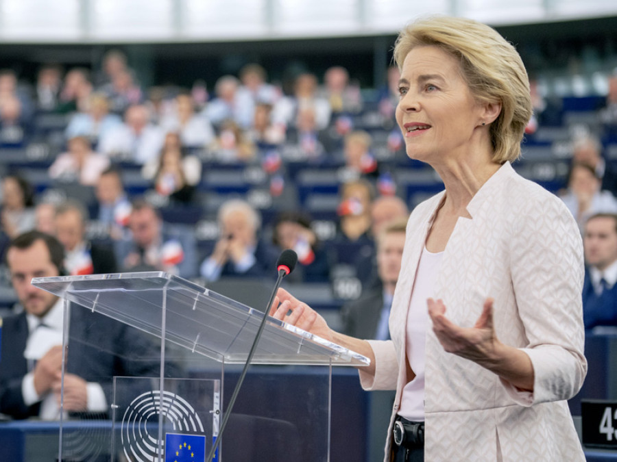 Presidenta comisión europea Ursula Von der Leyen
