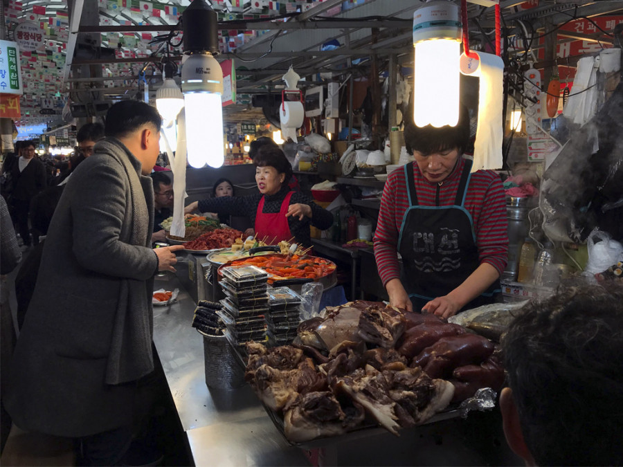 Mercado comida china