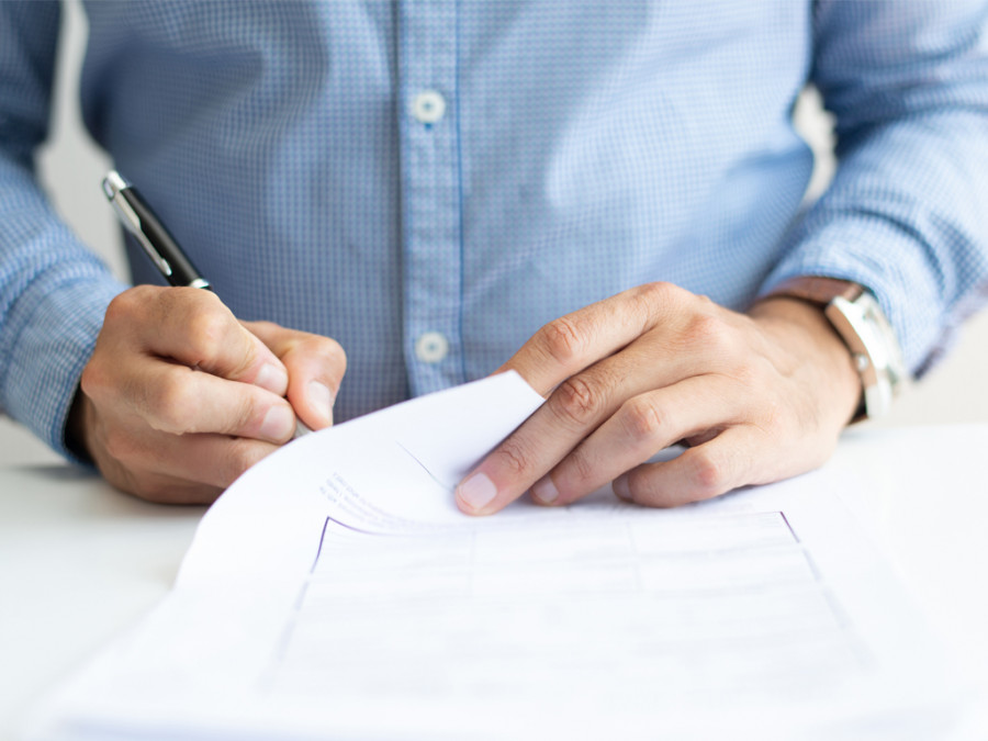Contrato firma