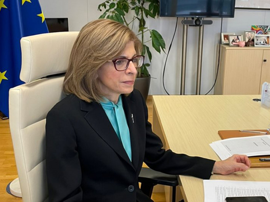 comisaria de Salud de la Unión Europea Stella Kyriakides