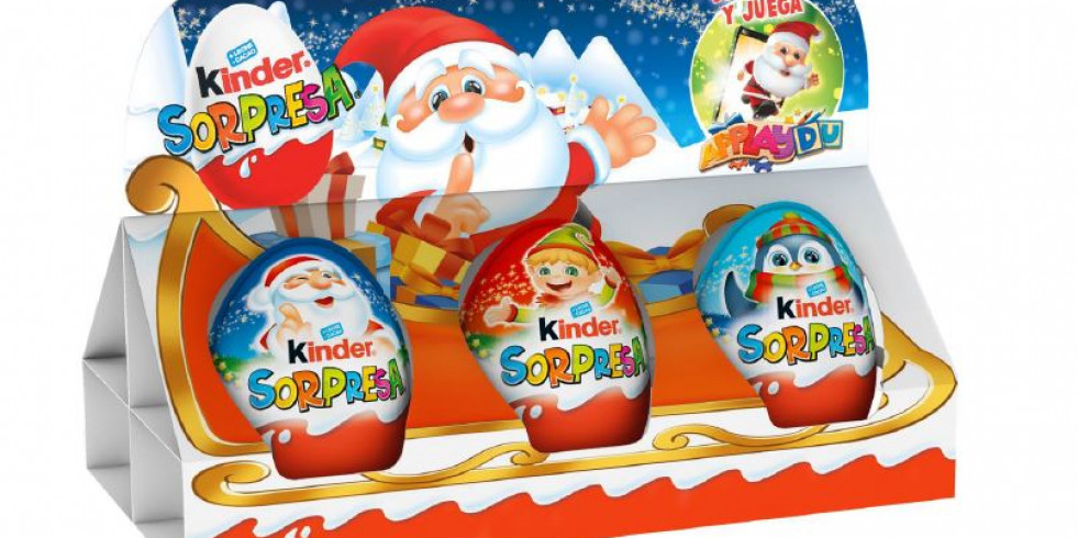 La retirada de productos Kinder por salmonela llega a España