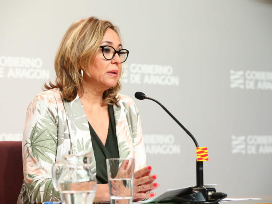 Mayte Pérez portavoz Gobierno de Aragón