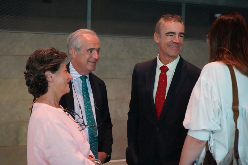 Cristina Velasco, Juan Carlos Castillejo y Bruno González-Zorn