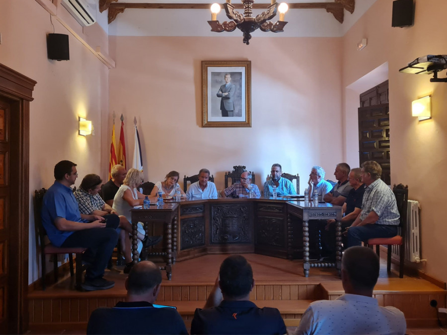 Reunión aragón incendios ganaderos