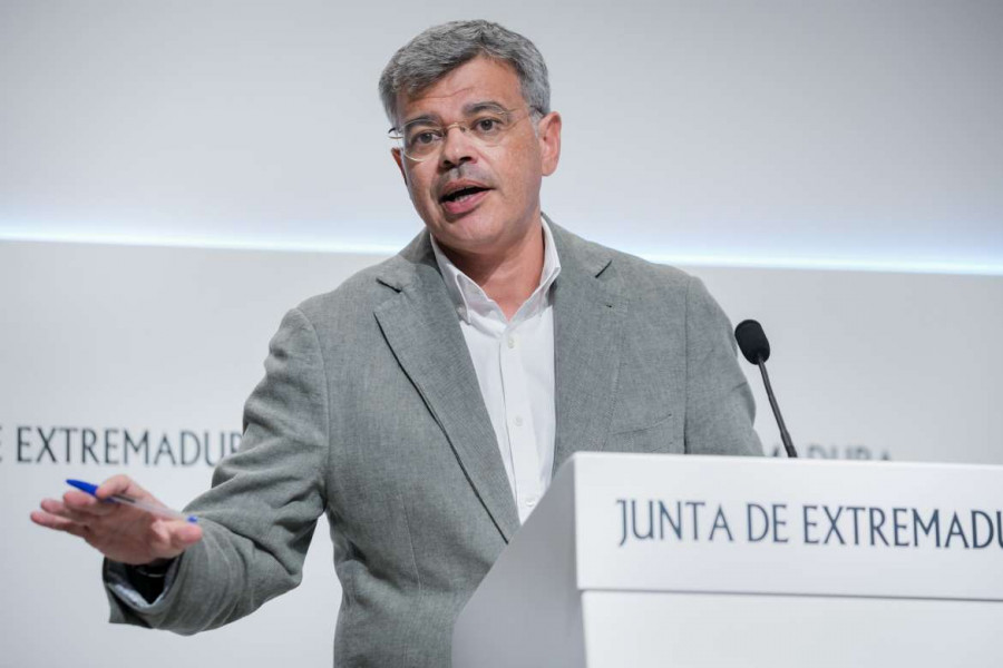 Portavoz Junta de Extremadura Juan Antonio González