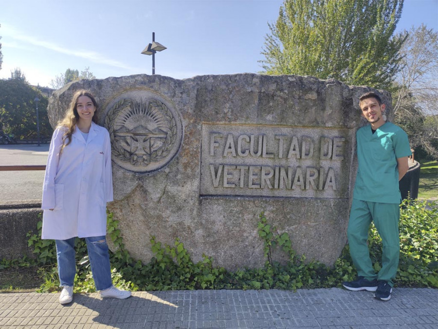 Estudiantes facultad veterinaria
