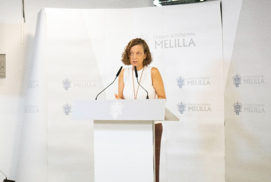 Vicepresidenta melilla Gloria Rojas 27sept