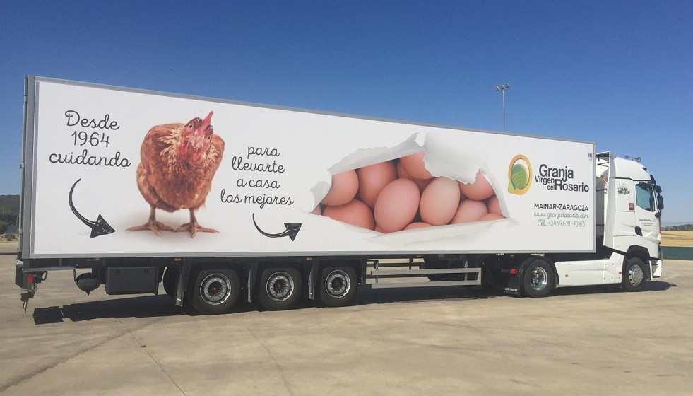 Banco de Alimentos de Zaragoza recibe una gran donación de huevos de Granja Virgen del Rosario