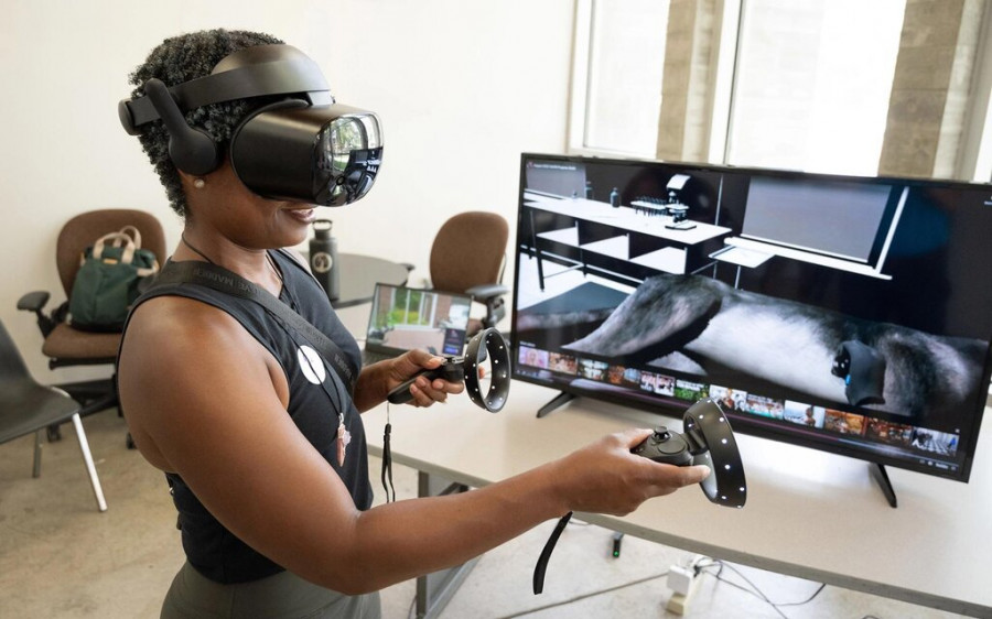 Realidad virtual clinica veterinaria Imagen John Eisele