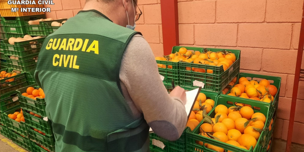 Guardia Civil intensifica la vigilancia para incentivar la seguridad agroalimentaria en Navidad