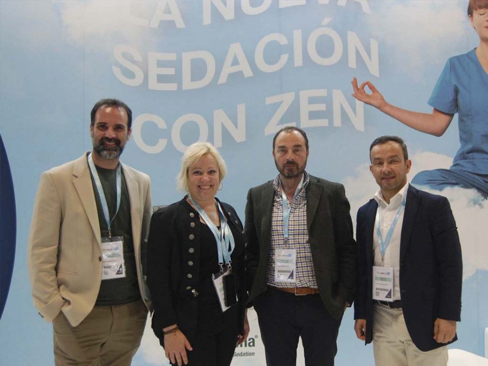 Carlos Segura, Mireia Peña, Antonio Cifuentes y Luis Almeida