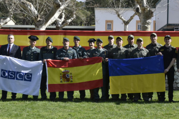 Guardia civil perros ucrania