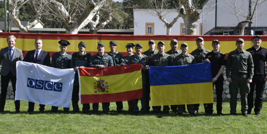 Guardia civil perros ucrania