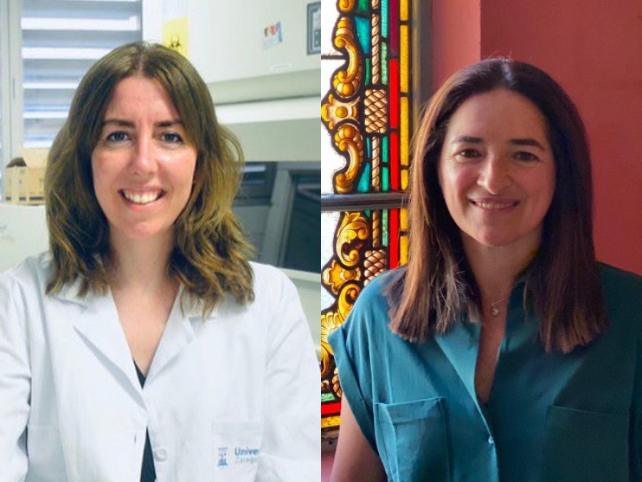 Raquel manzano e Inmaculada Martín Burriel