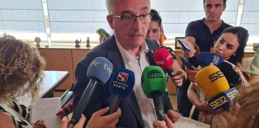 Joaquín olona consejero agricultura aragón