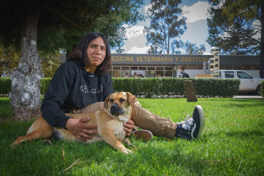 Alfredo Martínez Reyes, rehabilitador canino