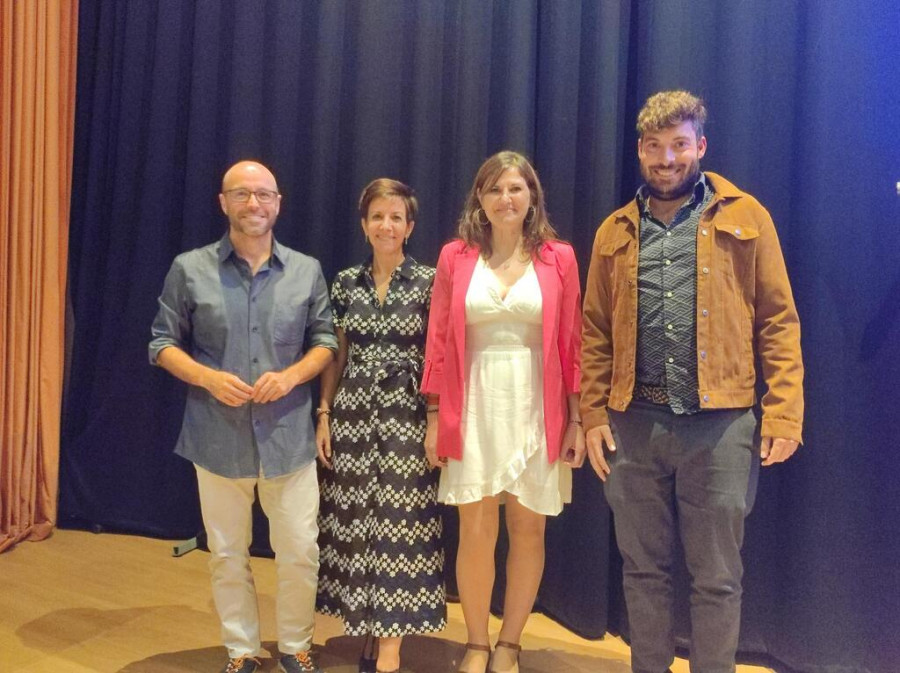 Luis Villares, Lucía Girón, María del Camino Ferrero y David Santos (1)