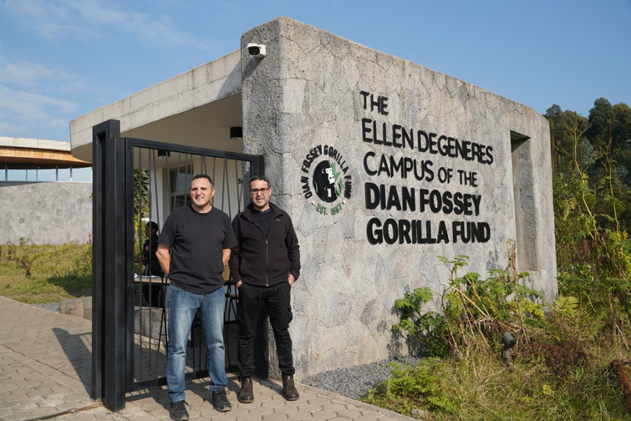 Alejandro Romero (dreta) i Jordi Galbany (esquerra)