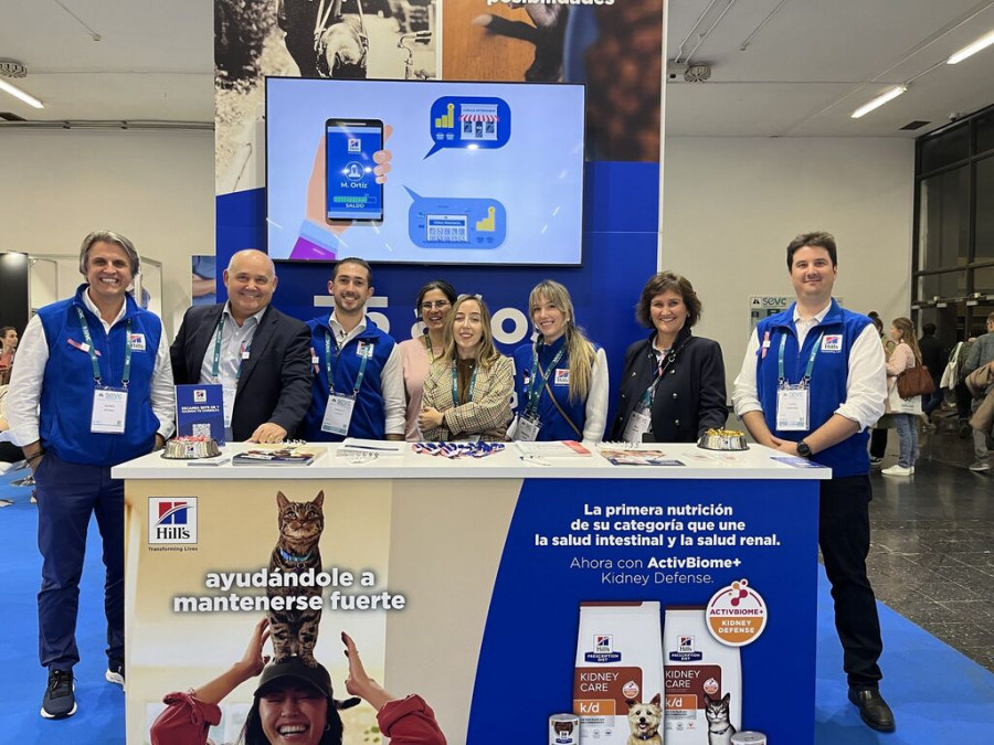 Stand de Hill´s en el congreso AVEPA