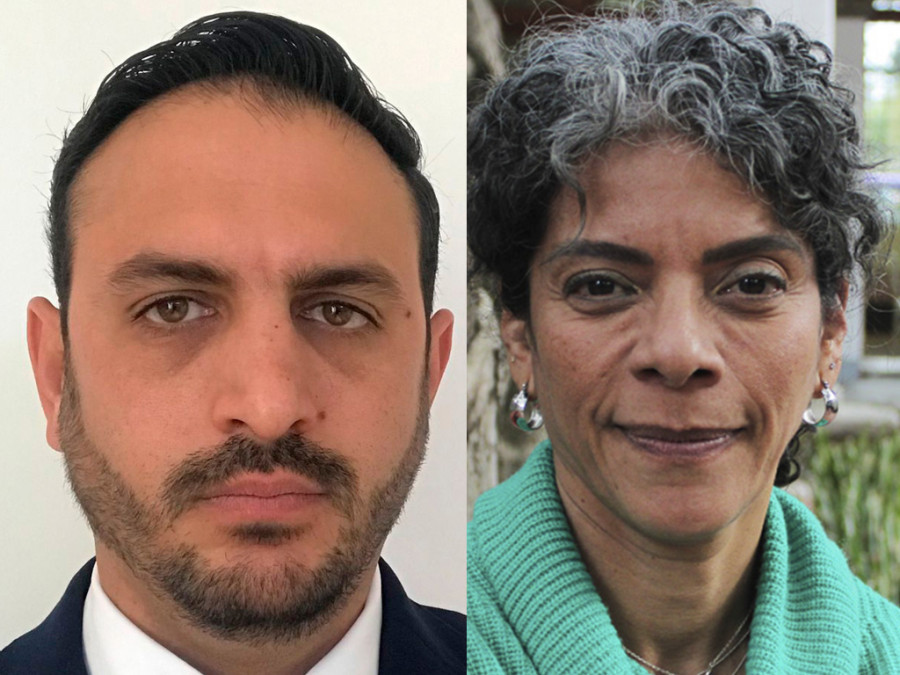 Flaviano Benavides González y Gabriela Aguilar Tipacamú