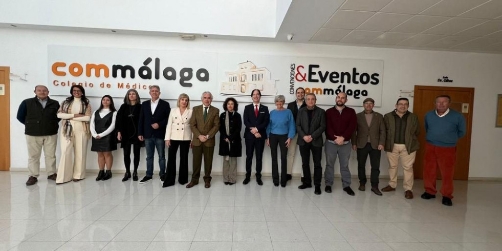 El veterinario Juan Antonio de Luque, vicepresidente primero de la Unión Profesional Sanitaria de Málaga