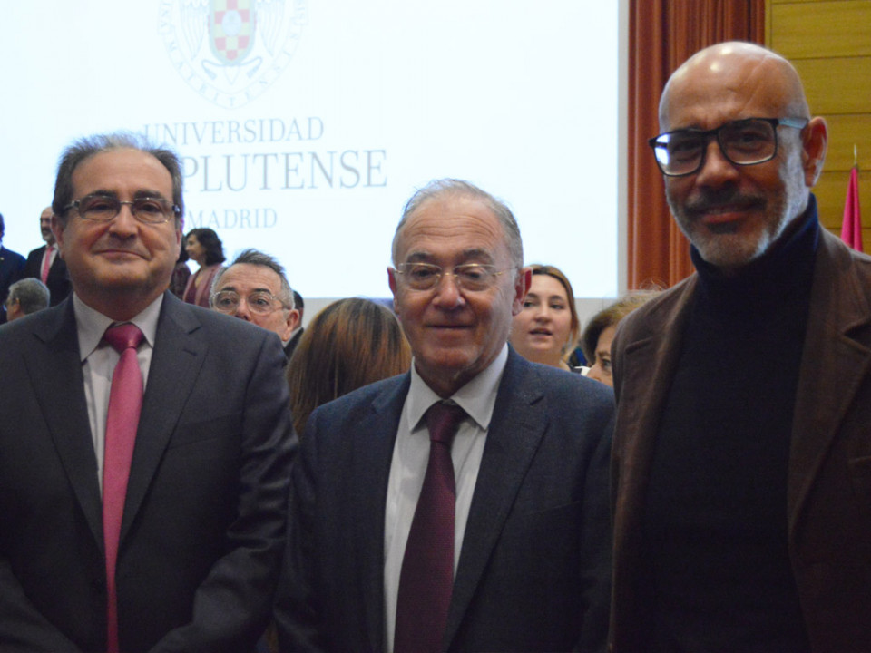 Eloy Marín, Felipe Vilas y Benito Pérez