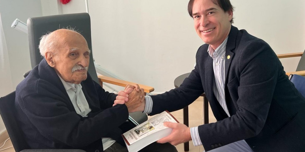 El veterinario Manuel Muñoz, de 99 años, historia viva de la veterinaria malagueña