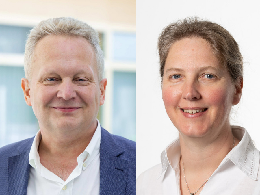 Erich Schoett y Ellen van Nierop.